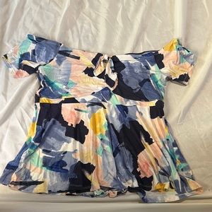 Torrid off shoulder top